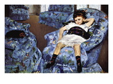 Small Girl In Blue