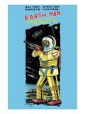 Battery Operated Remote Control Earthman