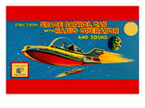 Space Patrol Car with Radio Operator