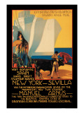 Visit Romantic Spain: Rapid Direct Steamship Service from New York to Sevilla