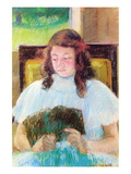 Young Girl Reading