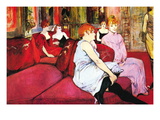 Salon In The Rue De Moulins