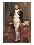 Portrait of Napoleon In His Work Room