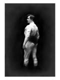 Bodybuilder's Back and Partial Left Profile