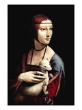 Portrait of a Lady with An Ermine