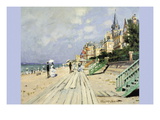 Beach At Trouville