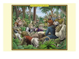 A Tribe of Indian Scribe Monkeys