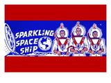 Sparkling Space Ship