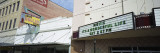 Information Board of a Theater  Del Rio  Texas  USA
