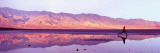 Woman Jogging  Death Valley National Park  California  USA