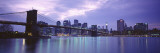 Skyscrapers in a City  Brooklyn Bridge  New York City  New York State  USA