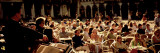 Tourists Listening to a Violinist at a Sidewalk Cafe  Venice  Italy