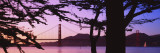 Suspension Bridge Over Water  Golden Gate Bridge  San Francisco  California  USA