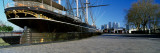 Close-up of a Sailing Ship at the Dock  Cutty Sark  Greenwich  London  England  United Kingdom