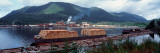 Barge at a Lumber Mill on a Lake  Ketchikan  Alaska  USA