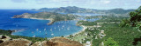 Yachts in a Harbor  English Harbor  Antigua  Caribbean Islands