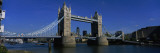 Bridge Across the River  Tower Bridge  Thames River  London  England
