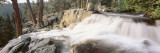 Water Flowing at a Waterfall  Emerald Bay  Lake Tahoe  California  USA