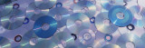 High Angle View of a Group of CD-Rom