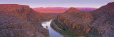 River Running through Rocks  Rio Grande  Big Bend National Park  Texas  USA