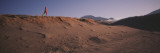 Runner Jogging in the Park  Great Sand Dunes National Monument  Colorado  USA
