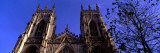Low Angle View of a Cathedral  York Minster  York  England  United Kingdom
