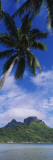 Clouds over a Mountain  Bora Bora  French Polynesia