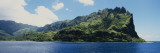 Clouds over an Island  Omoa Village  Fatu Hiva Island  Marquesas Islands  French Polynesia