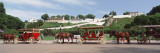Horse Carts Outside a Building  Mackinac Island  Mackinac County  Michigan  USA