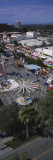 High Angle View of a Carnival  Riverside  California  USA