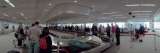 People Standing near Conveyor Belt  St Paul International Airport  Minneapolis  Minnesota  USA