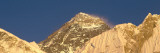 Mount Everest  Low Angle View of a Mountain Peak  Nepal