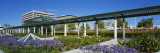 Flowers in a Formal Garden  Yerba Buena Gardens  San Francisco  California  USA