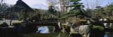 Footbridge in a Garden  Japanese Garden  Oshino  Japan
