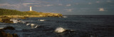 Louisbourg Lighthouse During Sunset  Cape Breton Island  Nova Scotia  Canada