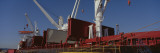 Freighter on a Dock
