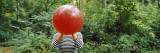 Woman Blowing a Balloon  Germany