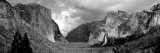 Rock Formations in a Landscape  Yosemite National Park  California  USA