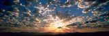 Sunlight Shining through Clouds  Prickley Pear Valley  Montana  USA