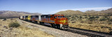 Train on Santa Fe Railroad Track  Arizona  USA
