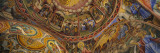 Fresco on the Ceiling of a Monastery  Rila Monastery  Bulgaria