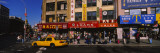 Yellow Taxi on the Road  Chinatown  Manhattan  New York City  New York  USA