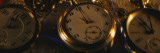 Close-Up of Pocket Watches