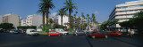 Traffic on the Street  Boulevard Moulay Youseef  Casablanca  Morocco