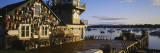 Building at the Waterfront  Fishing Village  Mount Desert Island  Maine  USA