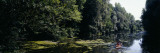Two Men Canoeing in a River  Germany