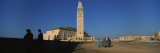Group of People in Front of a Mosque  Hassan Ii Mosque  Casablanca  Morocco