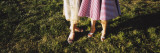 Two Women Standing  California  USA