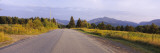 Adirondack Loj Road  Adirondack Mountains  Lake Placid  New York  USA