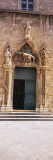 Monk Standing at the Door  Placa Stradun  Dubrovnik  Croatia
